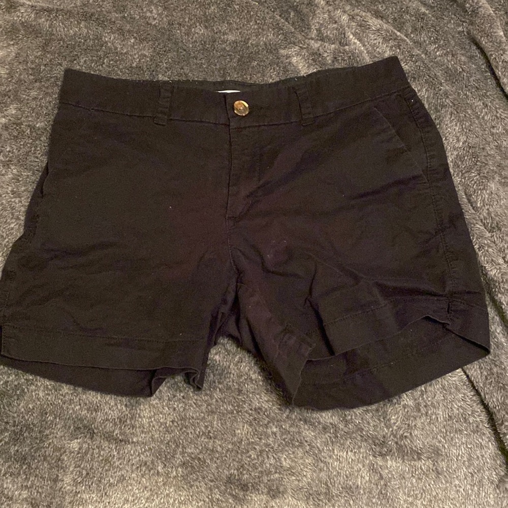 Black shorts size 6